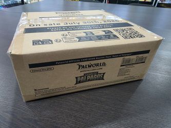 Sealed Palword booster box case for sale or trade for pokemon