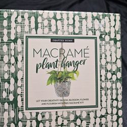NEW Macrame Plant Hanger Kit