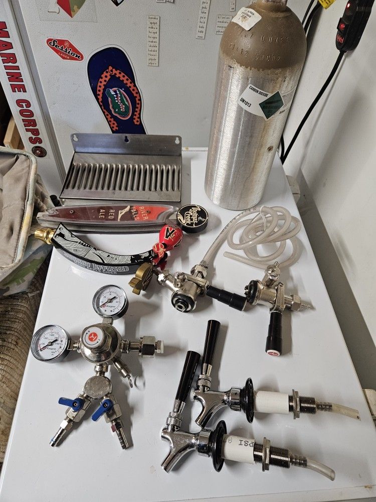 Kegco Deluxe 2 Keg Tap Door Kit