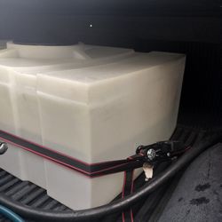 Low Profile Water Tank, Mobile Detail/50 Gal.