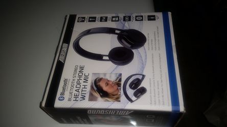 BLUE TOOTH HEADPHONE WITH MIC