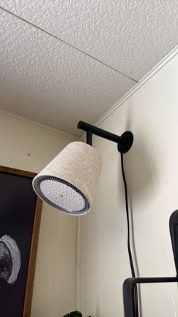 Hanging grow light for plants