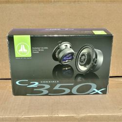 🚨 No Credit Needed 🚨 JL Audio Evolution C2 Series Car Speakers 3 1/2" 2-Way Coaxial System 75 Watts C2-350X 🚨 Payment Options Available 🚨 