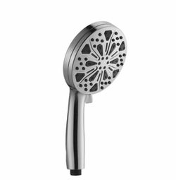 Shower Head with Handheld Spray Head High Pressure Shower Heads Showerhead with Handheld Sprayer Shower Wand for Double Shower System Diverter Valve R