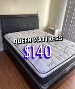 New Queen mattress only $140