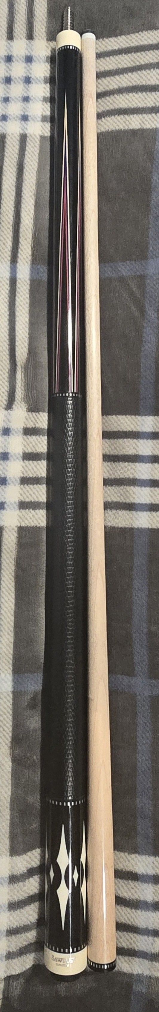 Sawdust Pool Cue With Extension