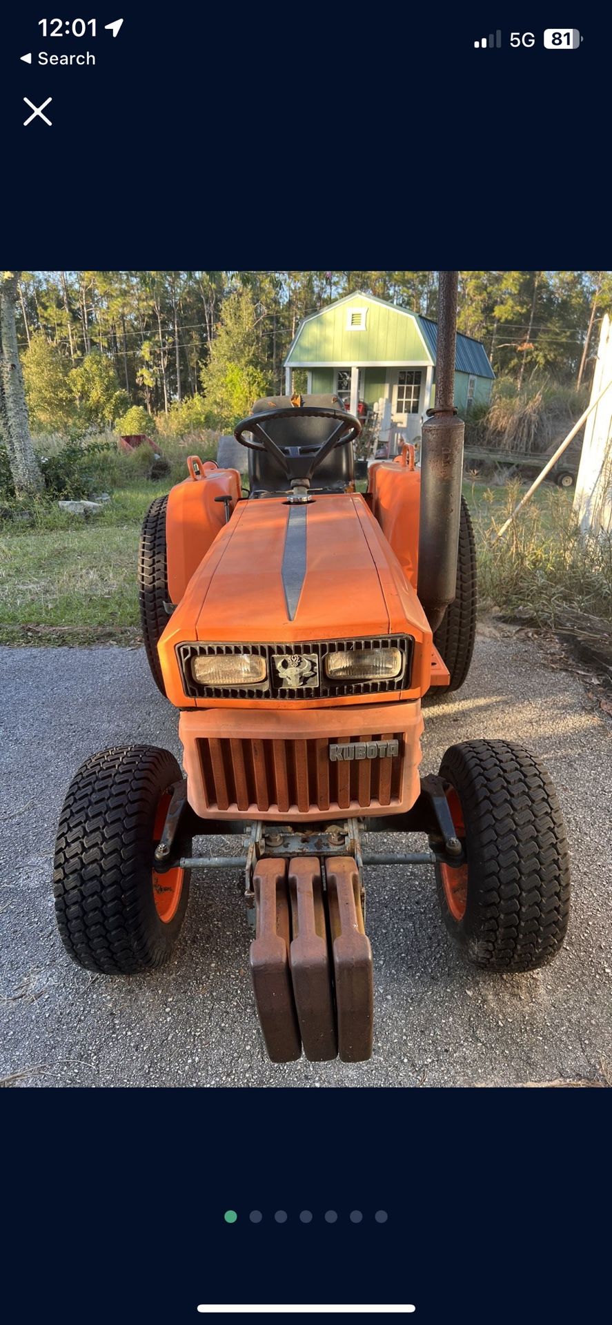 kubota b8200 tractor for Sale in Eustis, FL OfferUp