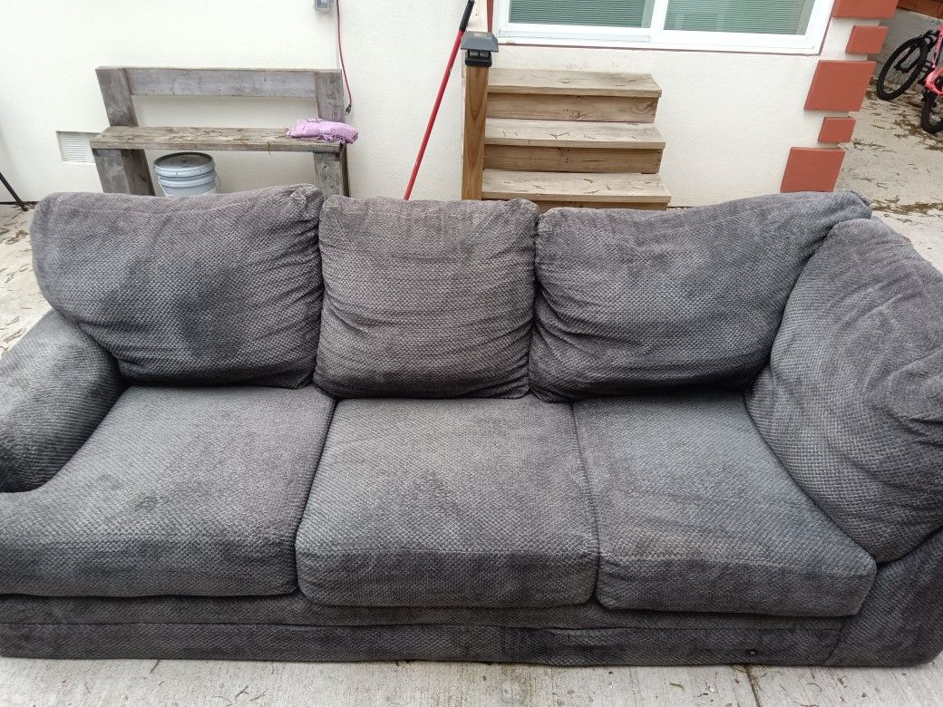 Cool Grey Couch