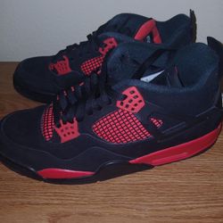 Red Thunder 4s Size 13 Mens