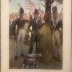 Vintage The American Soldier 1819 Photo Print-Good For Framing Approx 9x13” VGC