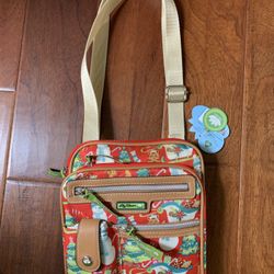 New Lily Bloom Christmas Purse  With  Tags 