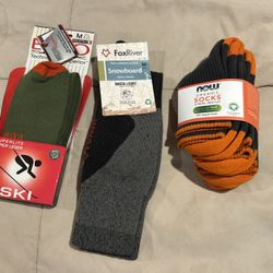 Brand New Socks.  $5 Each/pack.