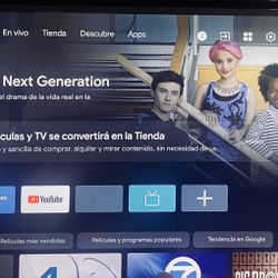 43” Google Hisense Smart TV With 4k Resolution Dolby Digital.