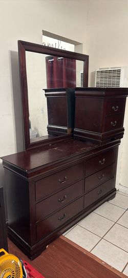 Dresser and night stand