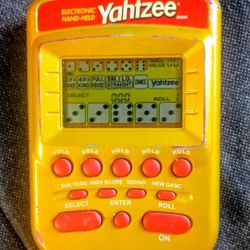 Yahtzee Electronic Hand-Held