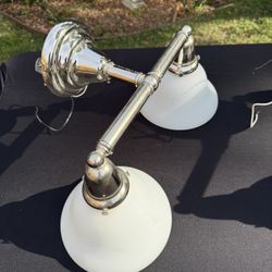 2 Light Bathroom Vanity light - Polished Chrome-Two Available