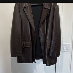 Leather Jacket XL 