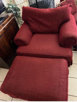 Armchair & Ottoman