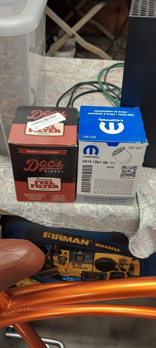 2016 Ram Fuel Filters