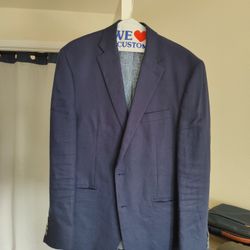 Blue Lauren Ralph LAUREN Suit Jacket Suit Coat