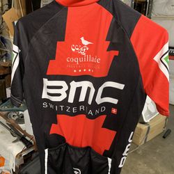 BMC jerseys Medium Red And White  