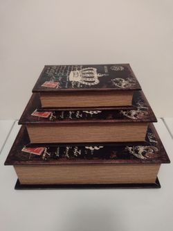 Storage Book boxes set