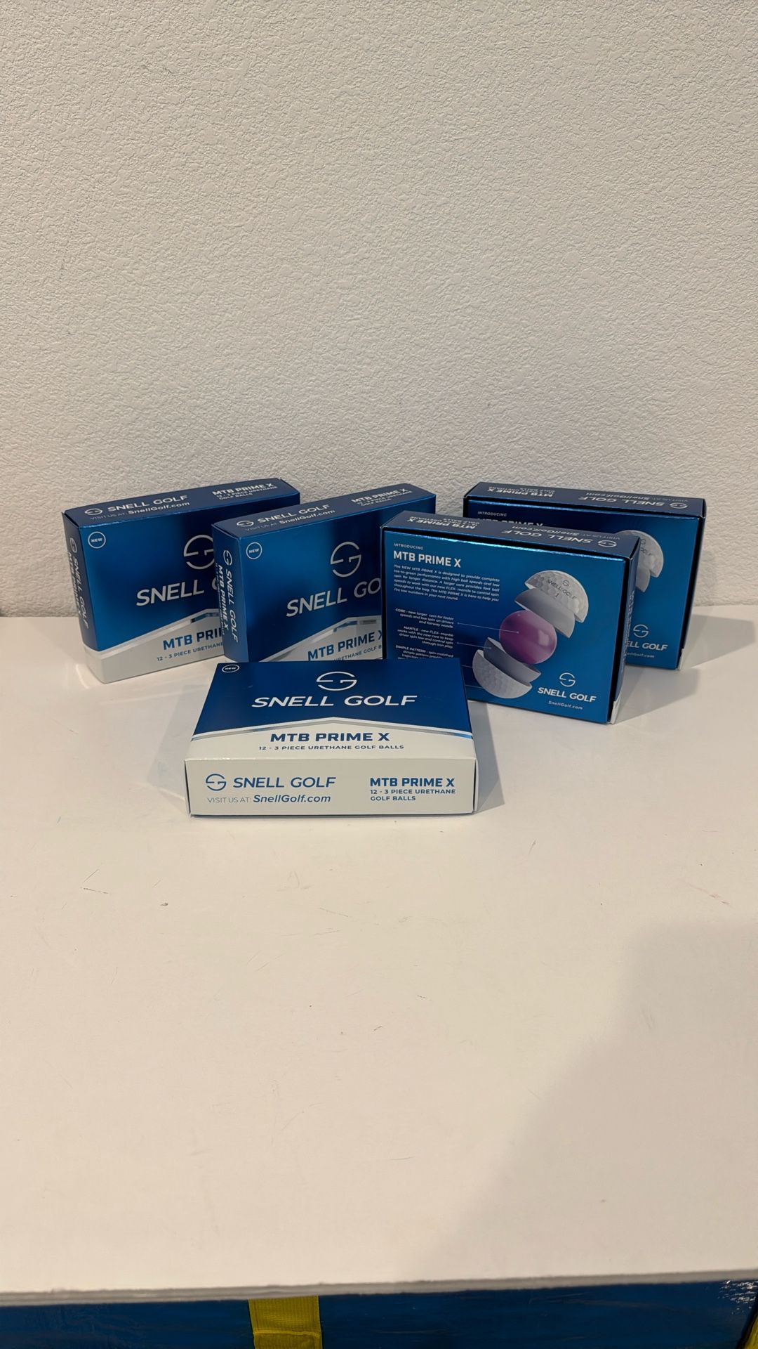Snell MTB PRIME X Golf Balls 5 Dozen Brand New