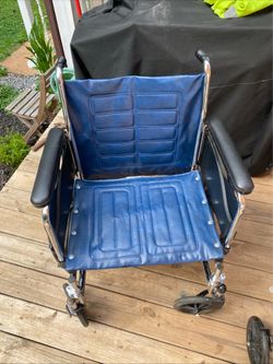 Wheelchair and roller  120 for both