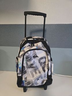 Rolling backpack quicksilver