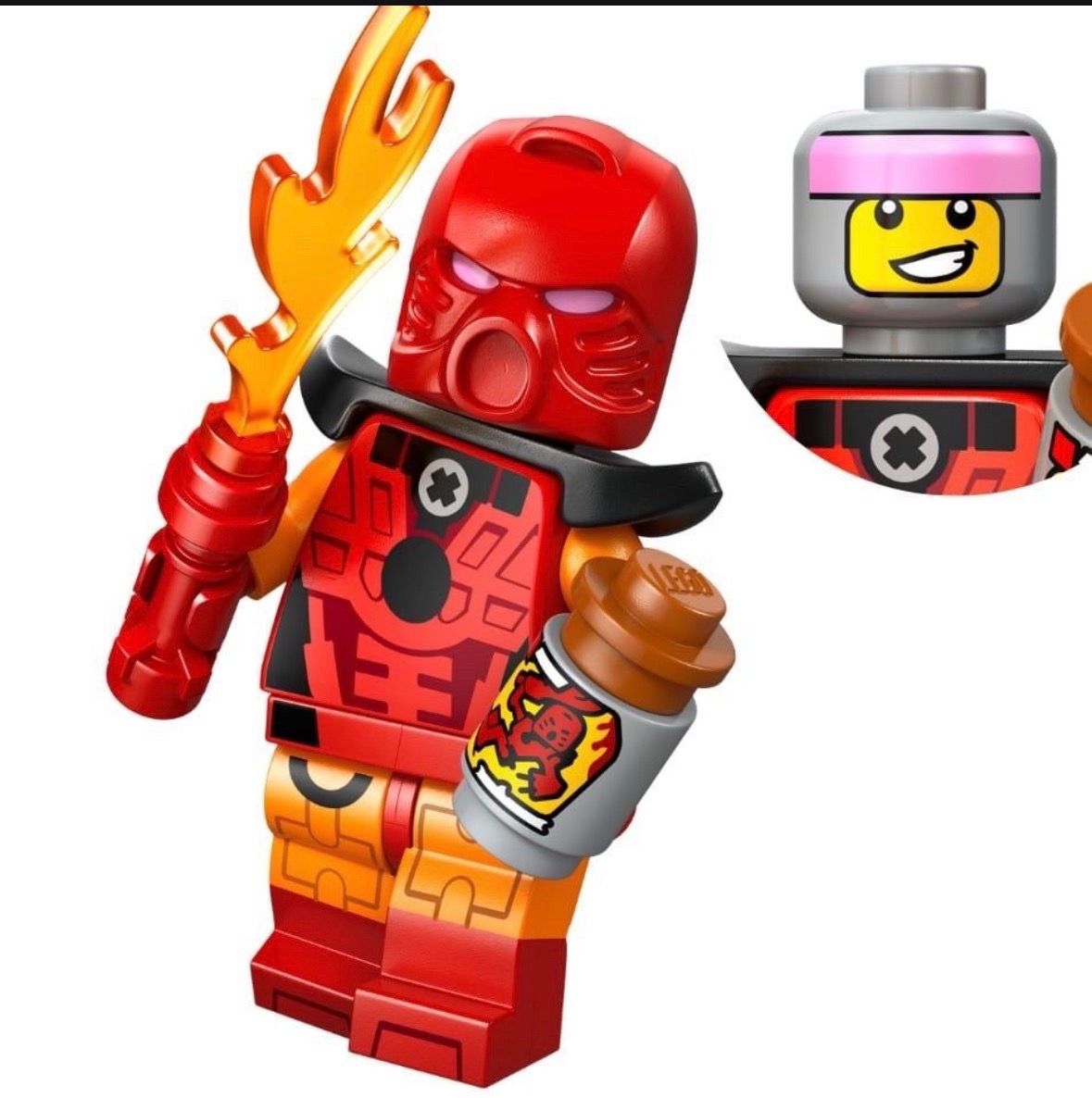Lego bionicle cosplayer