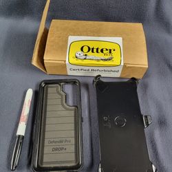 Otter Box, Defender Pro, Drop +, Holder and Inner Case For A Samsung S-21 Phone