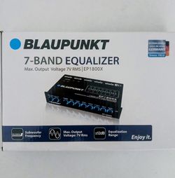 Blaupunkt Equalizer 7 Band Brand New In The Box 