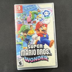 Supper Mario Bros Wonder For Nintendo Switch - New 