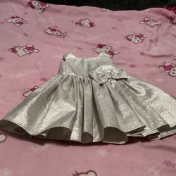 Toddler Girl Gray Dress Size 2 