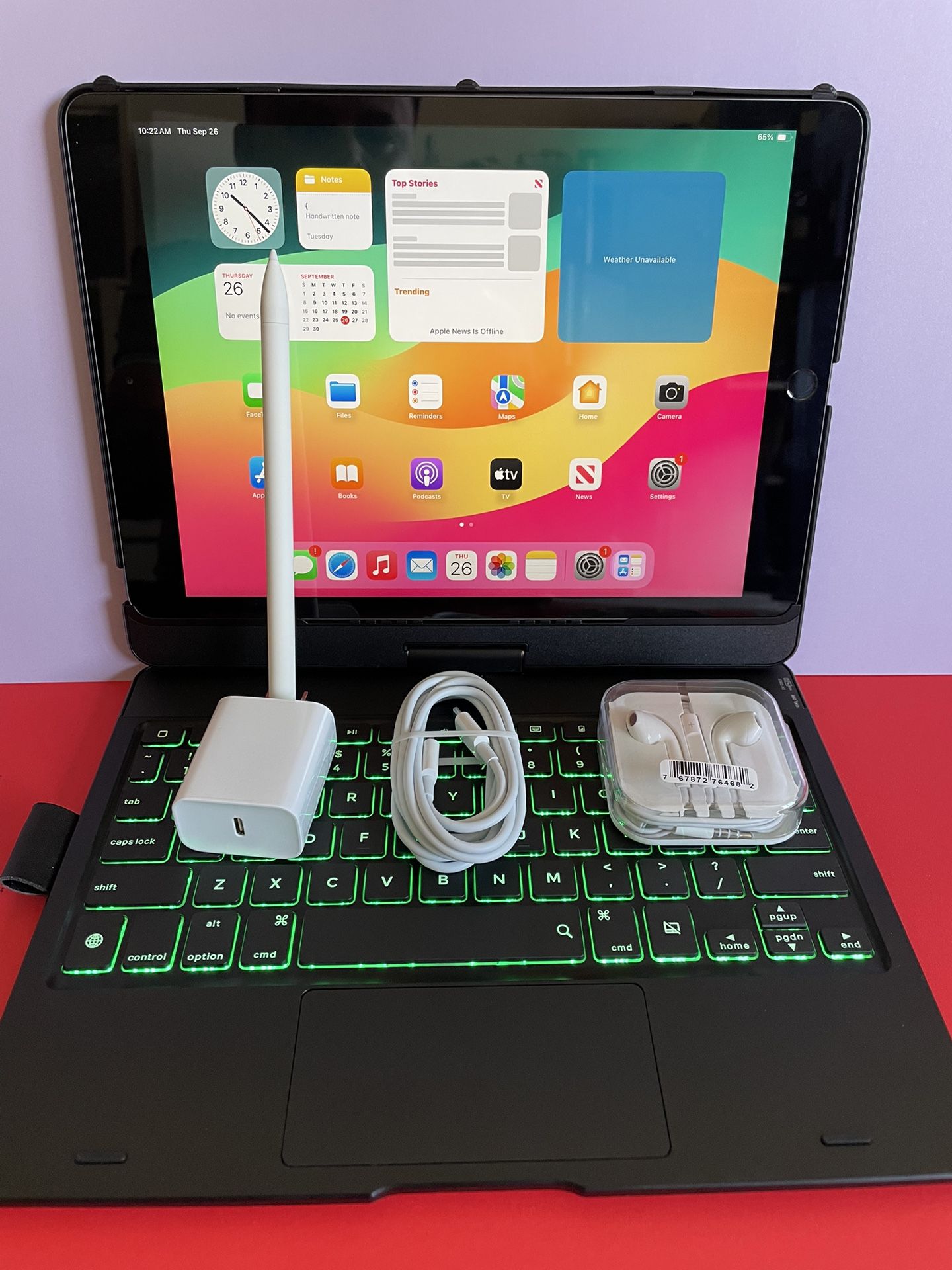 Apple IPad 8th Generation Retina /Latest IOS 17/ 2020 model