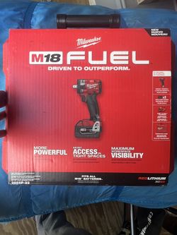 Milwaukee 1/2” compact impact wrench kit