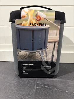 Packfire  Ember smokeless fire pit.