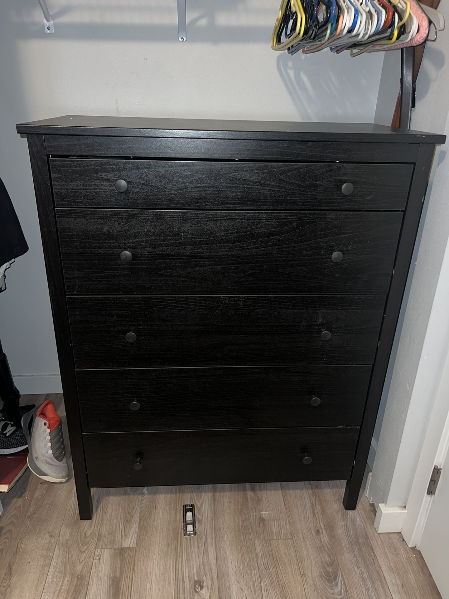 Black dresser