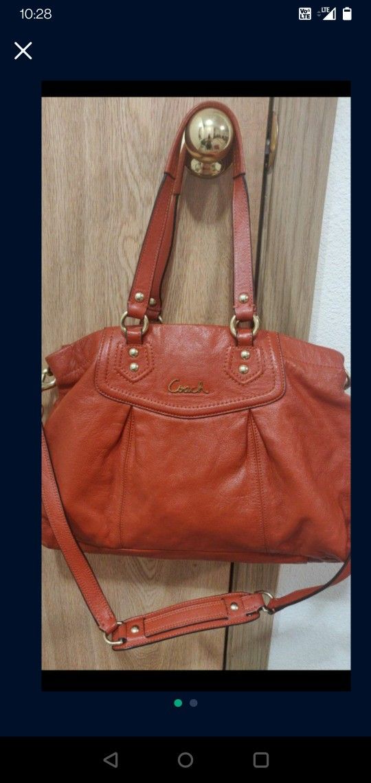 Coach Bag Leather