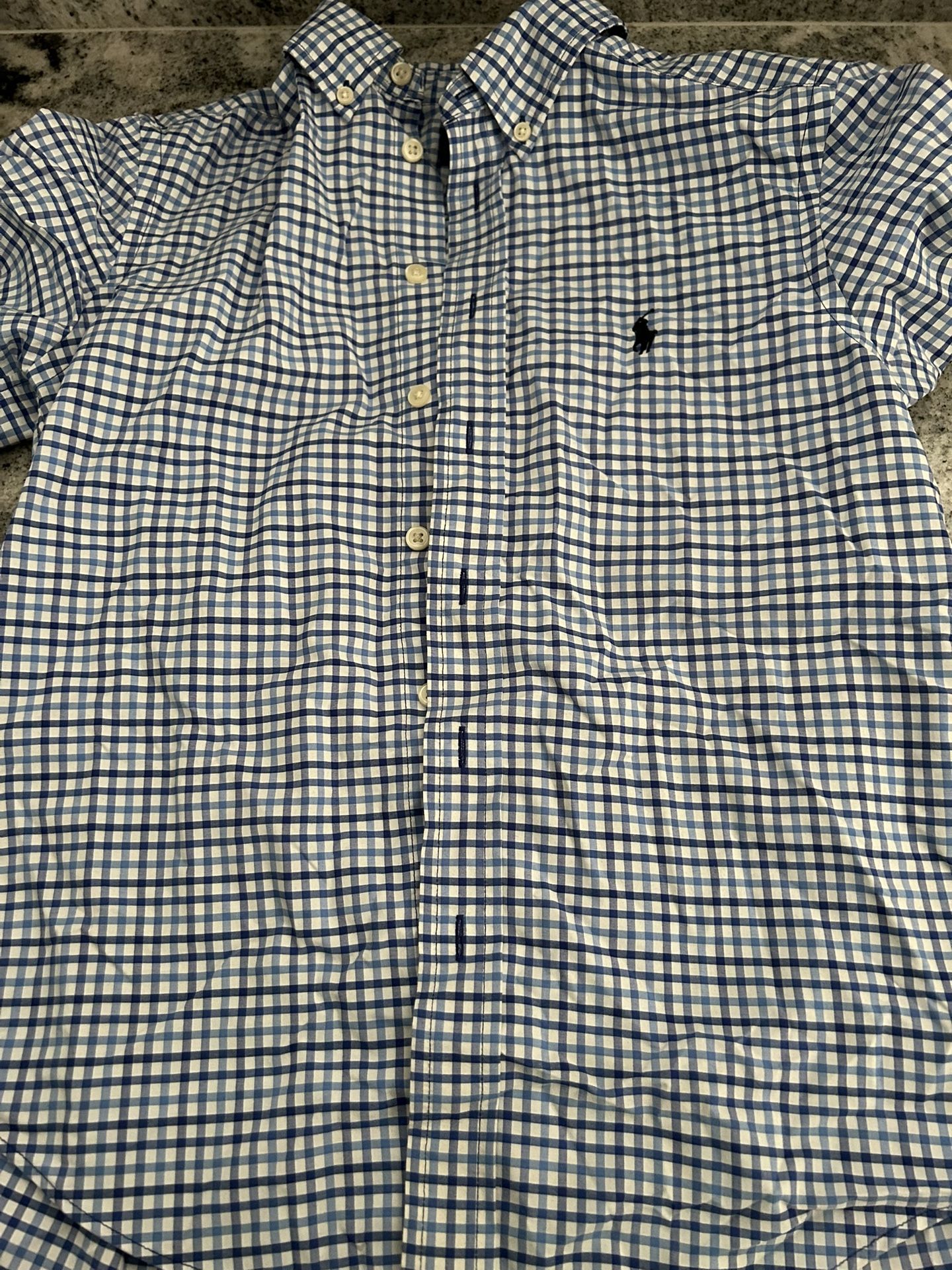 Boys Shirt Size 10/12 Ralph Lauren
