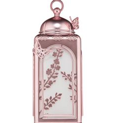 Bath And Body Works Rose Pink Lantern with Butterflies Cherry Blossoms Plugin