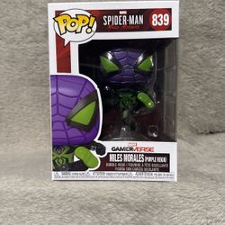 Miles Morales Purple Reign Funko Pop