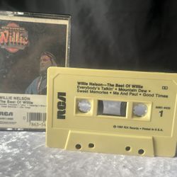 Willie Nelson CASSETTE Tape $5 