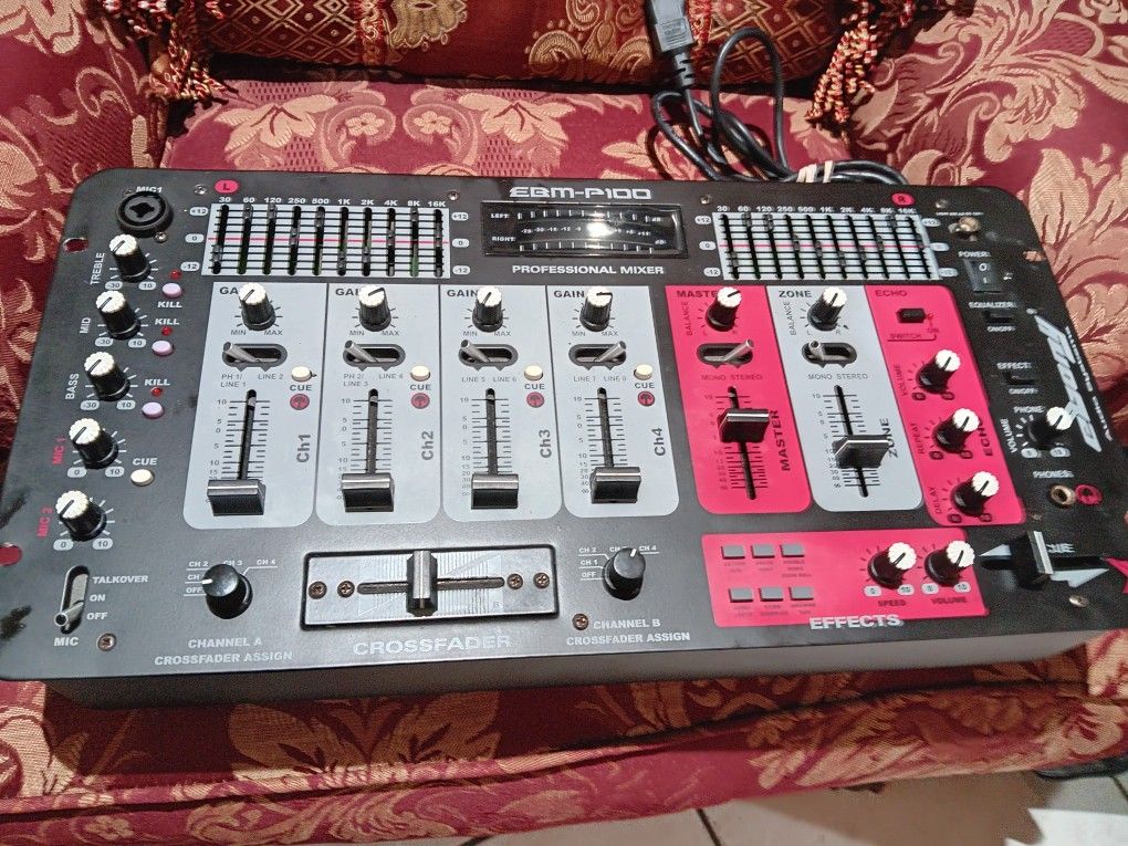 EBONY PROFESSIONAL MIXER MODEL EBM-P100