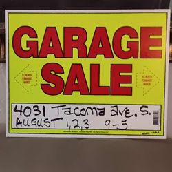 YARD SALE