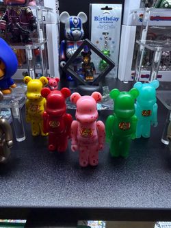 Medicom BE@RBRICK 100% Jelly Belly 5pc set