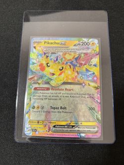 Pikachu Ex Prismatic Evolution Mint