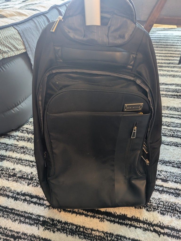 Eco Style Rolling Backpack