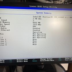 6th Gen Pentium Mother Board 8gb Ram Power Supply