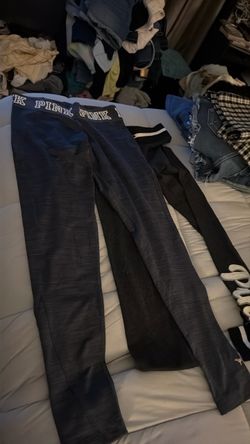 Pink stretch pants